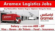 Aramex Logistics Company Jobs In Dubai #dubaijobs