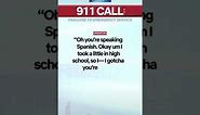 911 calls - i dont speak spanish