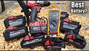 What Is The Best Milwaukee Tool M18 Battery For Use On A Drill Or Small Tool?