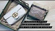 Unboxing Gucci Marmont Supermini Bag & Card Case Wallet (Vertical Video)