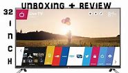 LG 32" Smart LED TV(32LJ573D) Unboxing and Review | Newly Launched| First look
