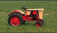 One Of The HARDEST TO FIND Case Garden Tractors 1965 Case 180