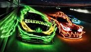 PC Nascar Monsters Live Wallpaper Free
