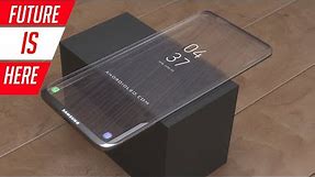 SAMSUNG'S FIRST TRANSPARENT PHONE | TRANSPARENT MOBILE PHONE