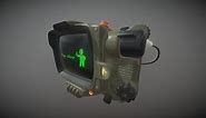 Pip Boy Fallout 4 - 3D model by Maezno