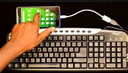 HOW TO CONNECT A COMPUTER KEYBOARD TO MOBILE PHONE