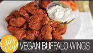 How to Make VEGAN Buffalo Hot Wings | Vegetarian Chicken Wings | The Edgy Veg
