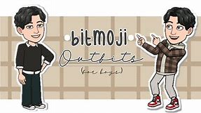 Aesthetic Bitmoji Outfits | How to make bitmoji aesthetic (step by step) | Boy version