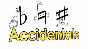 Accidentals, the basics - Music Theory Crash Course