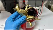Gold Plating a 3D printed item