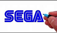 How to Draw the SEGA Logo