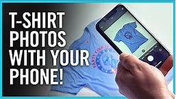 T-Shirt Photo Tips for Product Photography, Social Media, Etsy & Pinterest