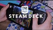 How to get Steam Deck Controller working in Epic Games (windows 11)