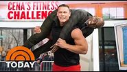 John Cena Demonstrates Quick Fitness Moves And Hoists Al Roker! | TODAY