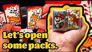 Nintendo Hanafuda Playing Cards Deck Review - Let's open some packs.
