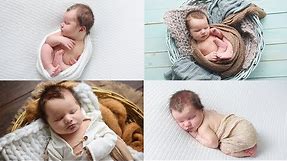 How to Photograph a Newborn Baby (My workflow & Wrapping technique & Newborn Photoshoot BTS)