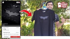 Batman 3D Logo T-Shirt | Review | Unboxing | The Souled Store
