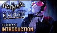 Batman: Arkham Origins Blackgate Walkthrough - Intro - Gotham [Deluxe Edition]