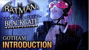 Batman: Arkham Origins Blackgate Walkthrough - Intro - Gotham [Deluxe Edition]