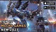 TOP 10 New Mech / Mecha / Robot Games for Android iOS Mobile in 2023