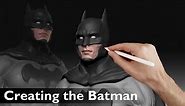 How to sculpt the Batman | Zbrush Tutorial | Timelapse
