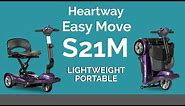 Heartway Easy Move (S21M) Folding Travel Mobility Scooter