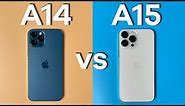 Apple A14 vs A15 Bionic Speed Test - iPhone 12 Pro Max vs iPhone 13 Pro Max