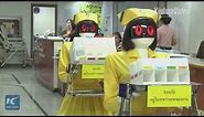 China-developed robotic nurses help in Bangkok hospital