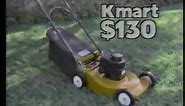 Kmart Topflite 20 Lawn Mower Commercial 1979
