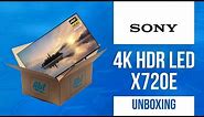 Unboxing Sony KD49X720E 4K HDR LED X720E Series
