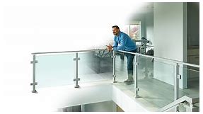 Glass Railing: Panel Railing for Stairs, Decks, & Balconies | Viewrail
