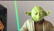 TALKING YODA FIGURE - REVIEW - NEW FROM THE DISNEY STORE - BLUEWATER