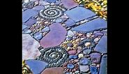 Stone pebble mosaic ideas