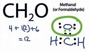 How to Draw the Lewis Dot Structure for CH2O: Formaldehyde