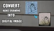 Convert Hand Drawing into Digital Image in Android