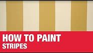 How To Paint Stripes - Ace Hardware
