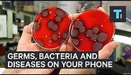 Germs, bacteria, and diseases living on your phone