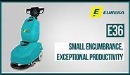 Walk-behind Scrubber-dryer | Professional & Compact | Eureka E36 Micro Floor Scrubber