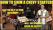 How to Shim a GM style starter, presented by Powermaster