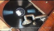 Antique Limania Portable Gramophone. Czechoslovakia, 1930