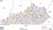 Zip Codes List for Kentucky | Kentucky Zip Code Map