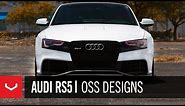 Audi RS5 on 20" Vossen VVS-CV5 Concave Wheels | Rims | OSS Design