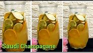 Saudi Champagne - Non Alcoholic | Arabic Champagne | How to make Saudi Champagne drink