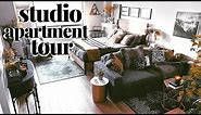 Studio Apartment Tour: Rustic Studio Apartment Ideas, 500 sq ft