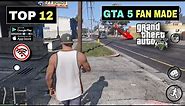 TOP 12 😱 Realistic GTA V Fan Made Games For Mobile That Will Blow Your Mind!