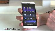 BlackBerry Z10 on Verizon Wireless Review