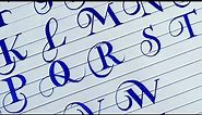 How to write Creative Alphabets Atoz | Monogram Lettering fonts
