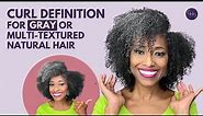 WASH AND GO FOR GRAY HAIR & MULTI TEXTURED HAIR