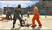 SASPA vs Prisoners | GTA 5 NPC Wars 82