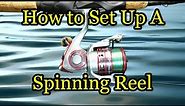 How to Set up a New Fishing Rod and Reel with Line - Tips and Tricks